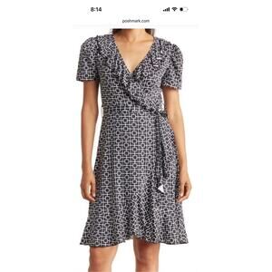 Love by Design Viola Faux Wrap Dress